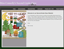 Tablet Screenshot of missconnollysecondgrade.weebly.com