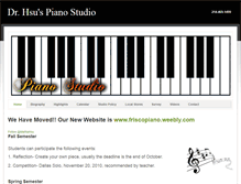 Tablet Screenshot of drhsupianostudio.weebly.com