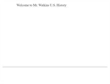 Tablet Screenshot of mrwatkinshistory.weebly.com