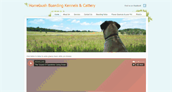 Desktop Screenshot of homebushboardingkennels.weebly.com