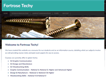 Tablet Screenshot of fortrosetechy.weebly.com