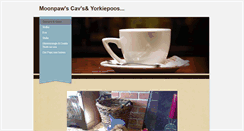Desktop Screenshot of cavalier-yorkiepoos.weebly.com
