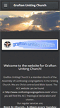 Mobile Screenshot of graftonunitingchurch.weebly.com