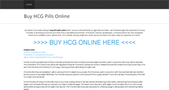 Desktop Screenshot of buyhcgpillsonline.weebly.com