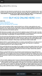 Mobile Screenshot of buyhcgpillsonline.weebly.com