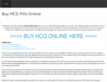 Tablet Screenshot of buyhcgpillsonline.weebly.com