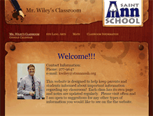 Tablet Screenshot of kwileystann.weebly.com