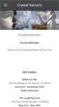 Mobile Screenshot of crystalvaccaro.weebly.com