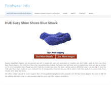 Tablet Screenshot of footwearinfok5.weebly.com