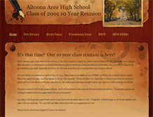 Tablet Screenshot of aahs2001reunion.weebly.com