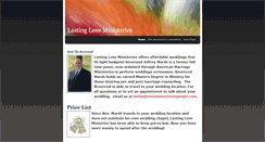 Desktop Screenshot of lastingloveministries.weebly.com