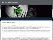 Tablet Screenshot of cash4carslongbeach.weebly.com