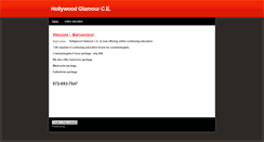 Desktop Screenshot of hollywoodglamource.weebly.com