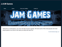 Tablet Screenshot of jam-games.weebly.com