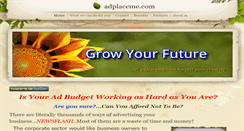 Desktop Screenshot of adplaceme.weebly.com