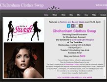 Tablet Screenshot of cheltenhamclothesswap.weebly.com