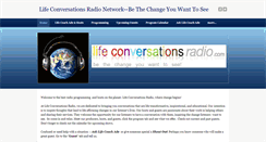 Desktop Screenshot of lifeconversationsradionetwork.weebly.com