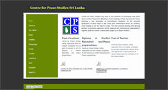 Desktop Screenshot of cpslanka.weebly.com