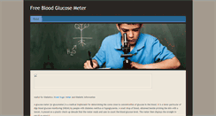 Desktop Screenshot of freebloodglucosemeter.weebly.com