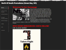 Tablet Screenshot of northofsouthpromotions.weebly.com