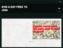 Tablet Screenshot of 100aday.weebly.com