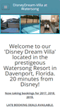 Mobile Screenshot of disneydreams-villa.weebly.com