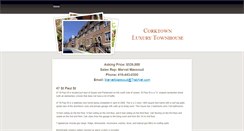 Desktop Screenshot of corktown.weebly.com