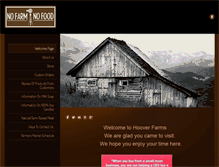 Tablet Screenshot of hooverfarms.weebly.com