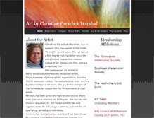 Tablet Screenshot of christineparachekmarshall.weebly.com