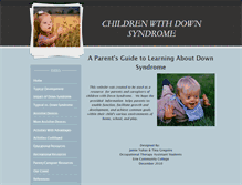 Tablet Screenshot of guidetodownsyndrome.weebly.com