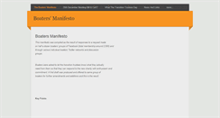 Desktop Screenshot of boatersmanifesto.weebly.com
