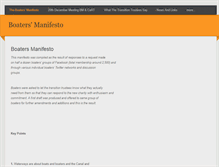Tablet Screenshot of boatersmanifesto.weebly.com
