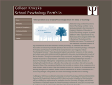 Tablet Screenshot of colleenkryczka.weebly.com