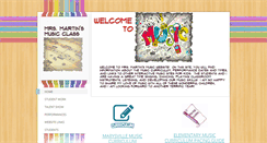 Desktop Screenshot of martinmusicclass.weebly.com