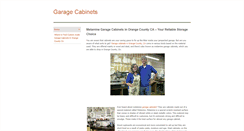 Desktop Screenshot of garagecabinetsoc.weebly.com