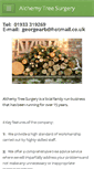 Mobile Screenshot of alchemytreesurgery.weebly.com