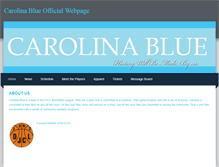 Tablet Screenshot of carolinablue.weebly.com