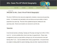 Tablet Screenshot of mrscasegeography.weebly.com