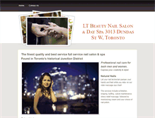 Tablet Screenshot of ltbeauty.weebly.com