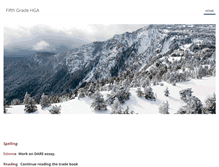 Tablet Screenshot of fifthgradehga.weebly.com