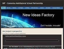 Tablet Screenshot of new-ideas-factory.weebly.com