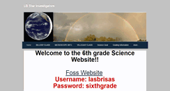 Desktop Screenshot of lbstarinvestigators.weebly.com