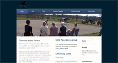 Desktop Screenshot of charentehorsegroup.weebly.com