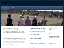 Tablet Screenshot of charentehorsegroup.weebly.com