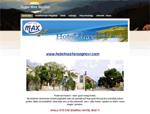 Tablet Screenshot of hotelmaxhercegnovi.weebly.com