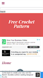 Mobile Screenshot of freecrochetpattern.weebly.com