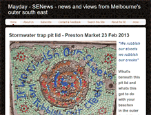 Tablet Screenshot of mayday-senews.weebly.com