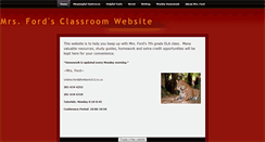 Desktop Screenshot of fordsclass.weebly.com