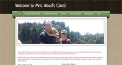 Desktop Screenshot of mrswoodsclassnews.weebly.com