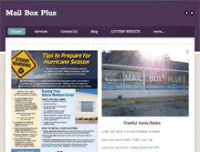 Tablet Screenshot of mailboxplus.weebly.com